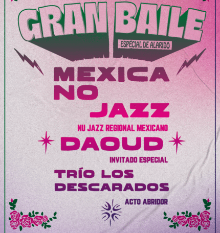 Miércoles 4 de marzo | Mexica No Jazz - Preventa